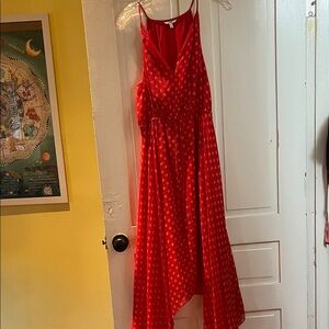 Joie Red High Low Dress